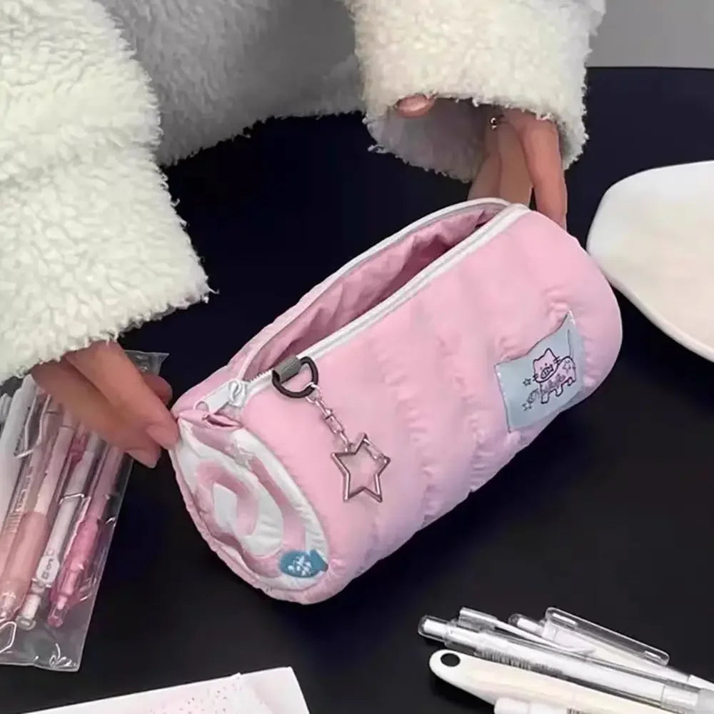 Large Capacity Soft Touch Pencil Case