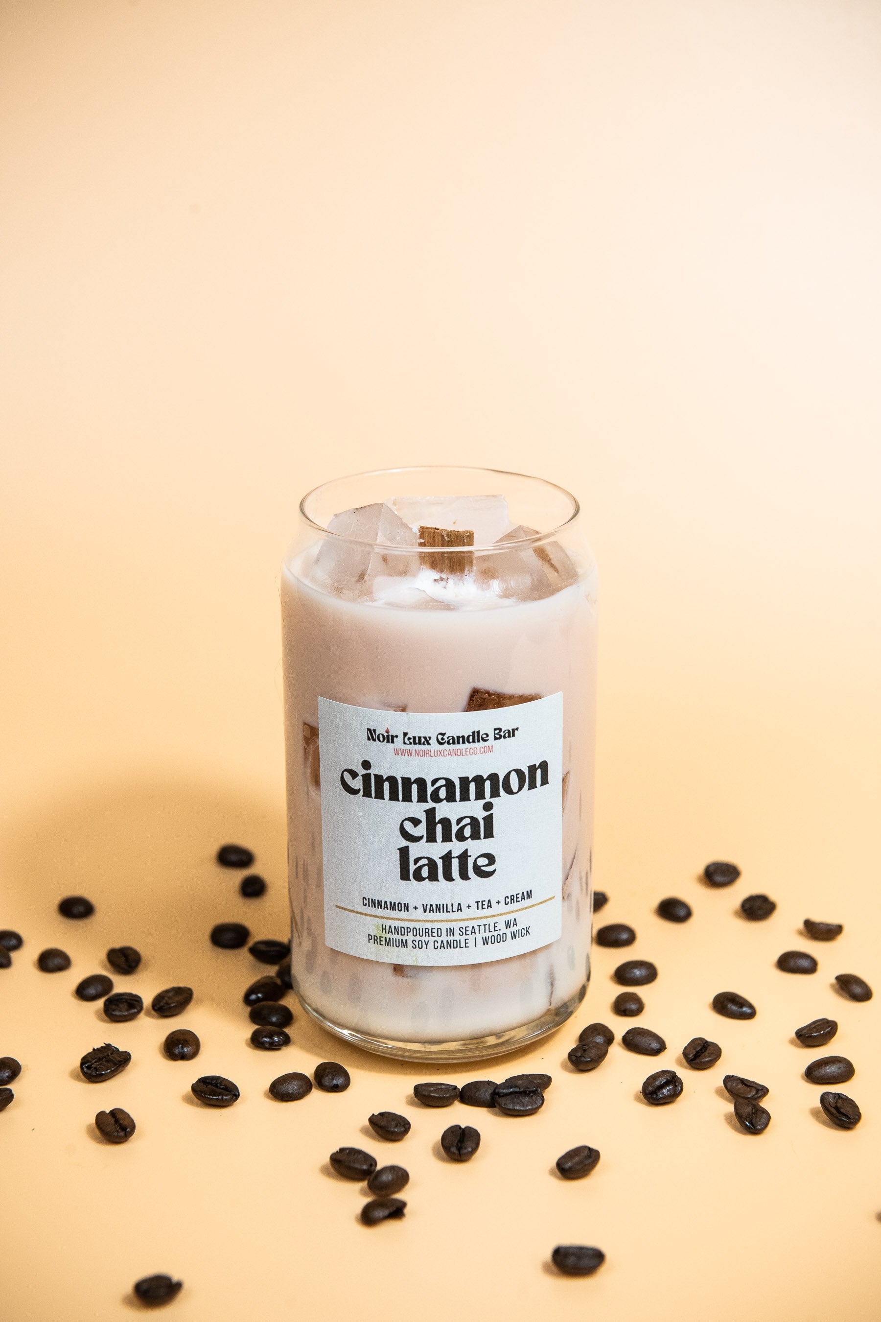 Iced Cinnamon Chai Latte Coffee Candle - - Boozy Brunch Collection;All Candles;Vault Sale