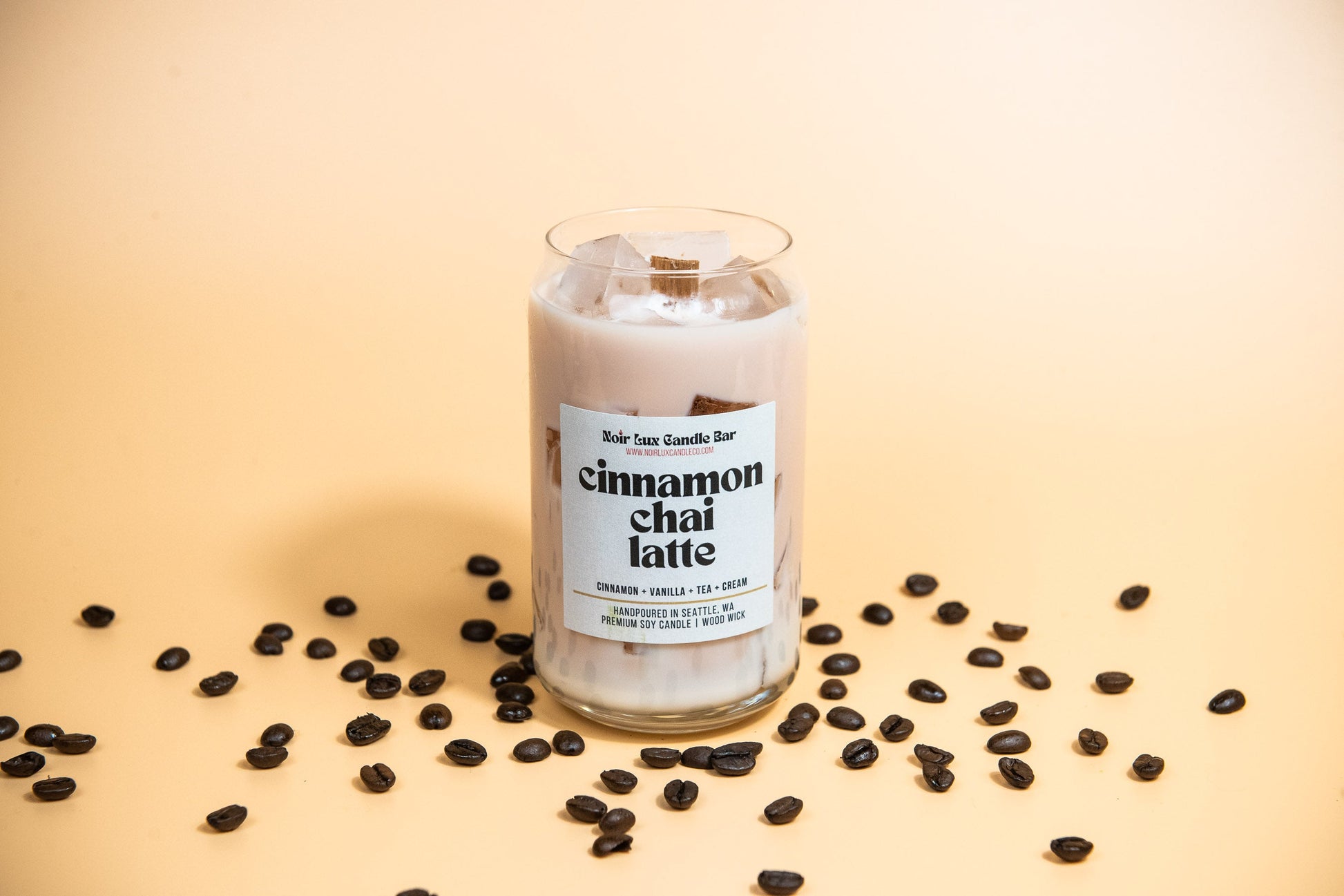 Iced Cinnamon Chai Latte Coffee Candle - - Boozy Brunch Collection;All Candles;Vault Sale