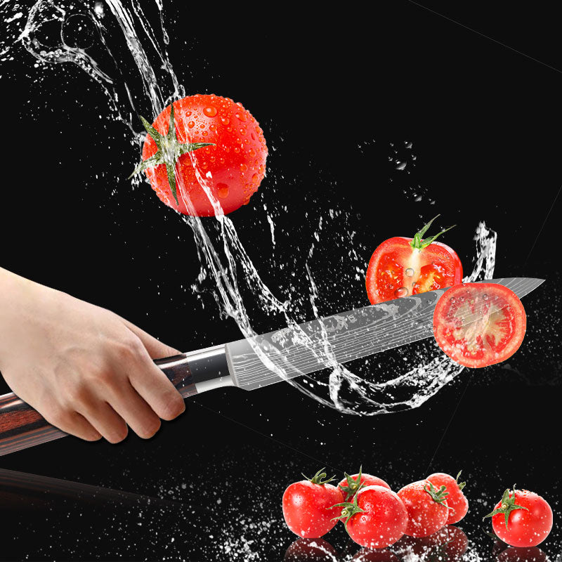Damascus Elite Chef Knives - - knives