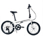 ZiZZO Campo 20" Folding Lightweight 7-Speed Bike White - white - folding bike