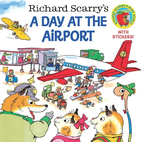 Richard Scarry's a Day at the Airport - Paperback - - Books
