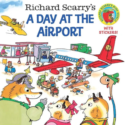 Richard Scarry's a Day at the Airport - Paperback - - Books