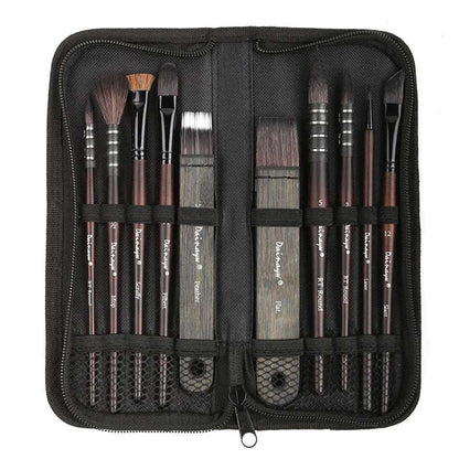 10 Pc Brush Set Multi-Function