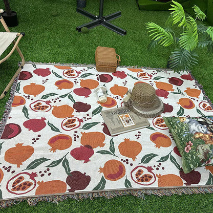 Bohemian Sofa Blanket - Premium Cotton Throw (In Stock) Kia Day Design