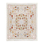 Chinese Floral Flannel Blanket – Soft Printed Throw in Multiple Sizes - 2 Style - Blankets