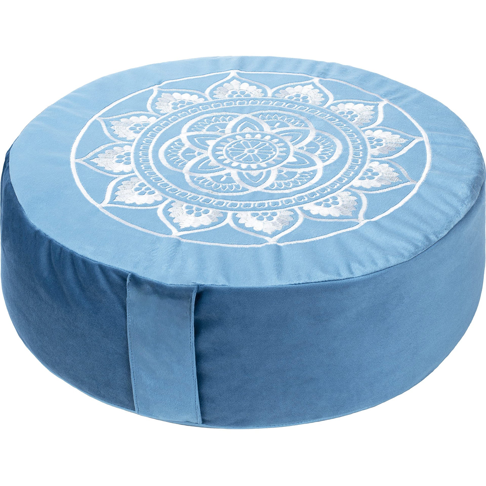 Zafu Meditation & Yoga Floor Cushion - Blue - Meditation Cushions
