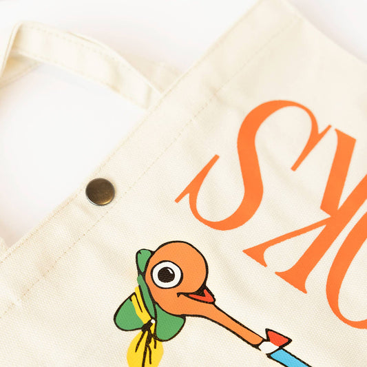 3P4 x Richard Scarry® - Lowly Books Market Tote - - Bags