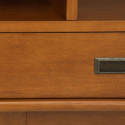 Draper - Mid Century Wide Bookcase And Storage Unit- Unique Piece Furniture- {{Product type}}