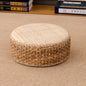 Japanese Style Rattan Tatami Cushions - Primary color round 30X30X12CM - Seat