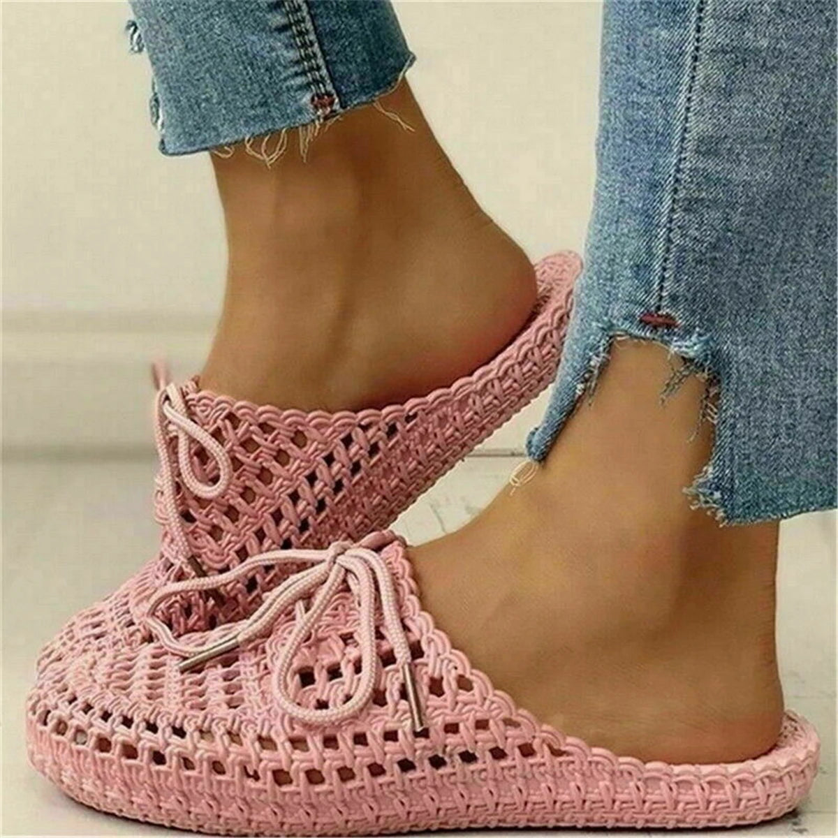 Women's Sandals Hollow Out Casual Ladies Slippers Fashion Summer Beach Shoes