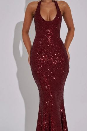 Halter Pullover Dress Women - - dress