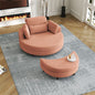 Sofa With Two Throw Pillows And A Waist Pillow With An Extra Tray For Comfortable Seating In Small Apartment Bedrooms- Unique Piece Furniture- {{Product type}}