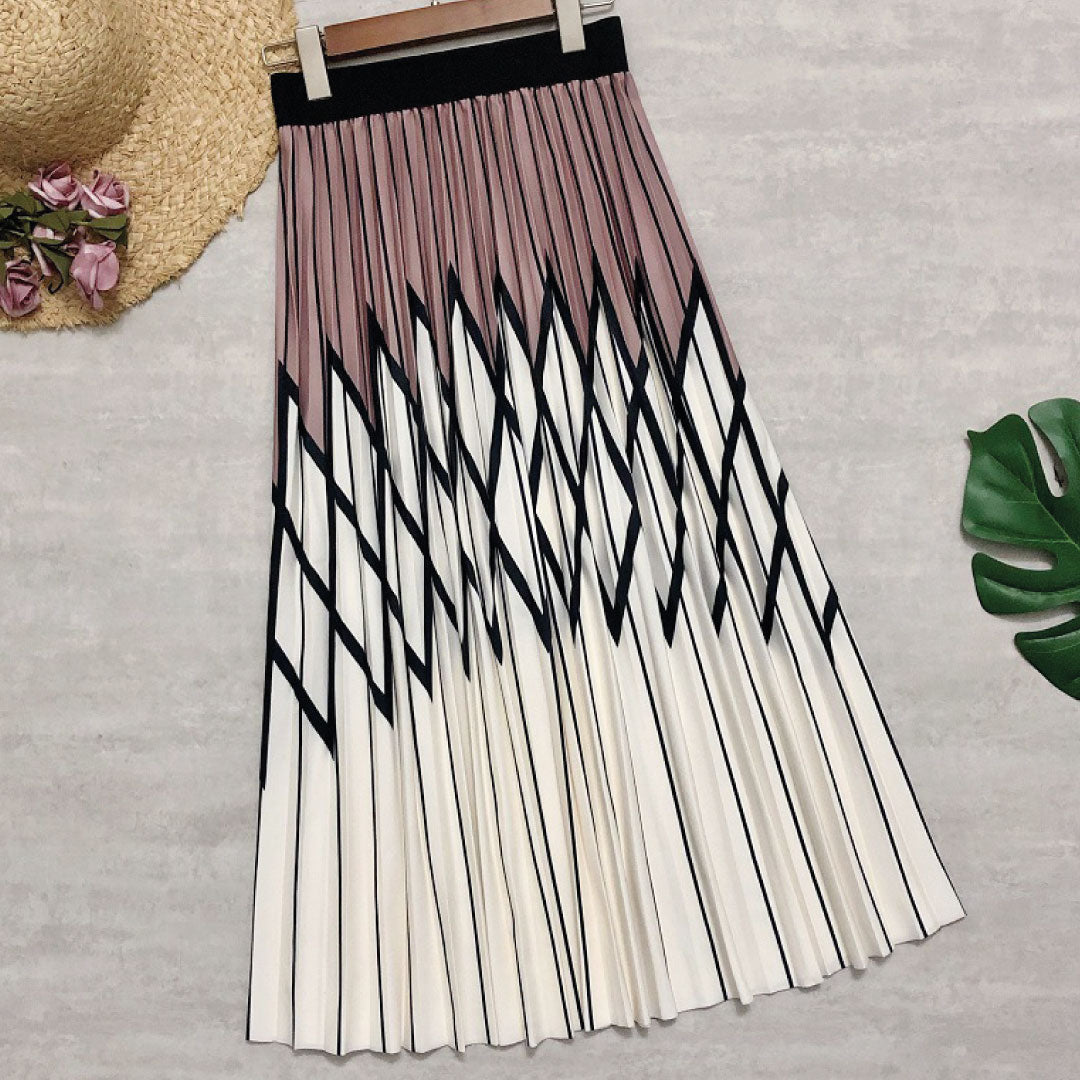 Magnolia Pleated Skirt - - skirt