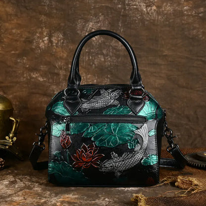 Fashionable Genuine Leather Handbag for Women