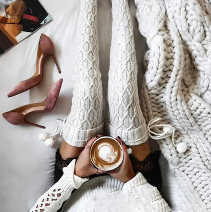 Cute Knitted Socks Kia Day Design