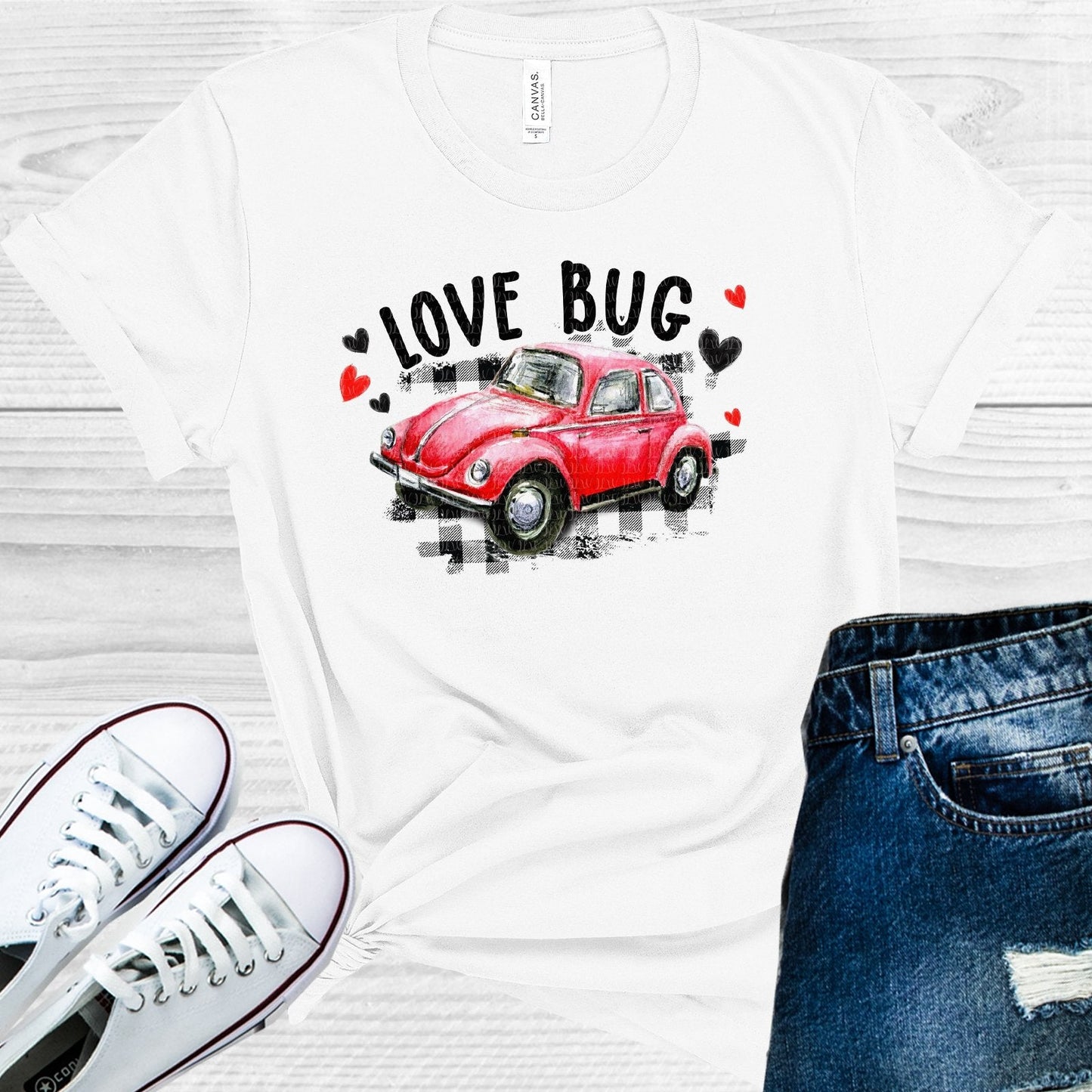 Love Bug Graphic Tee - - graphic tee