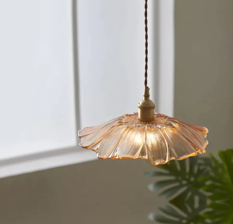 Elegant Glass Ceiling Light - Kia Day Design