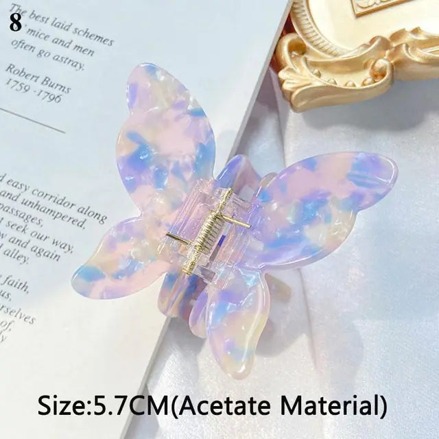 Sweet Fairy Butterfly Shape Hair Claws