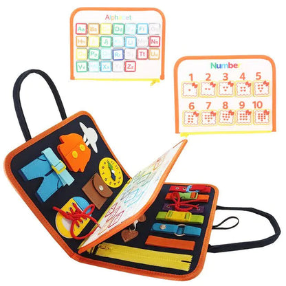Toddlers Montessori Educational Busy Board