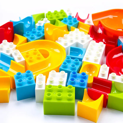 Duploed Blocks Funnel Slide Bricks Toys - Kia Day Design