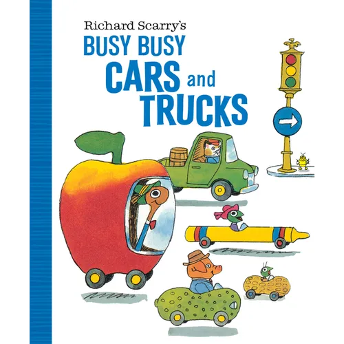 Richard Scarry's Busy Busy Cars and Trucks - Board Book - - Books
