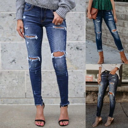 Womens Jeans Pants - Kia Day Design