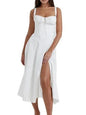 Ladies Midi Spaghetti Strap Dress - Kia Day Design