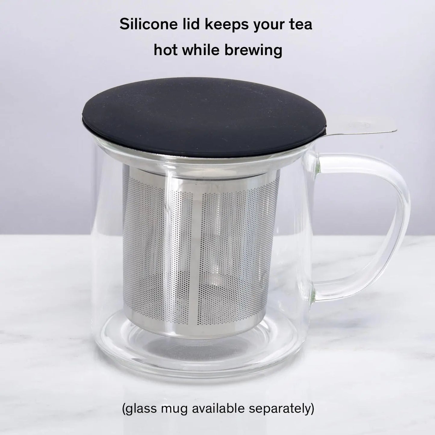 One Cup Infuser - Ditch the tea ball, this infuser is a game changer. - - Beverages > Tea > Teawares and accessories > Teawares