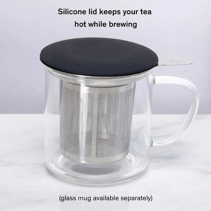 One Cup Infuser - Ditch the tea ball, this infuser is a game changer. - - Beverages > Tea > Teawares and accessories > Teawares