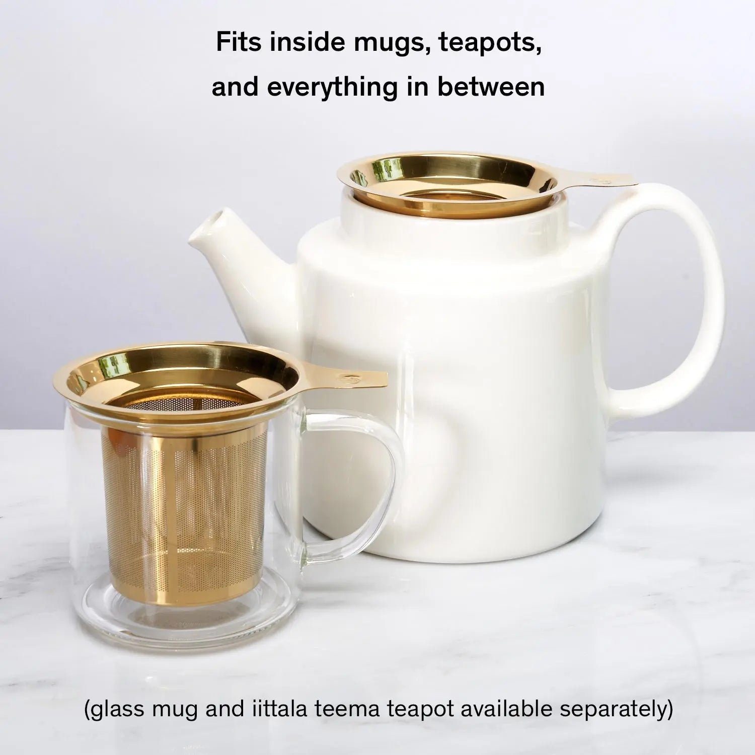 One Cup Infuser - Ditch the tea ball, this infuser is a game changer. - - Beverages > Tea > Teawares and accessories > Teawares