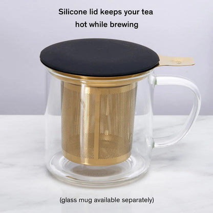 One Cup Infuser - Ditch the tea ball, this infuser is a game changer. - - Beverages > Tea > Teawares and accessories > Teawares