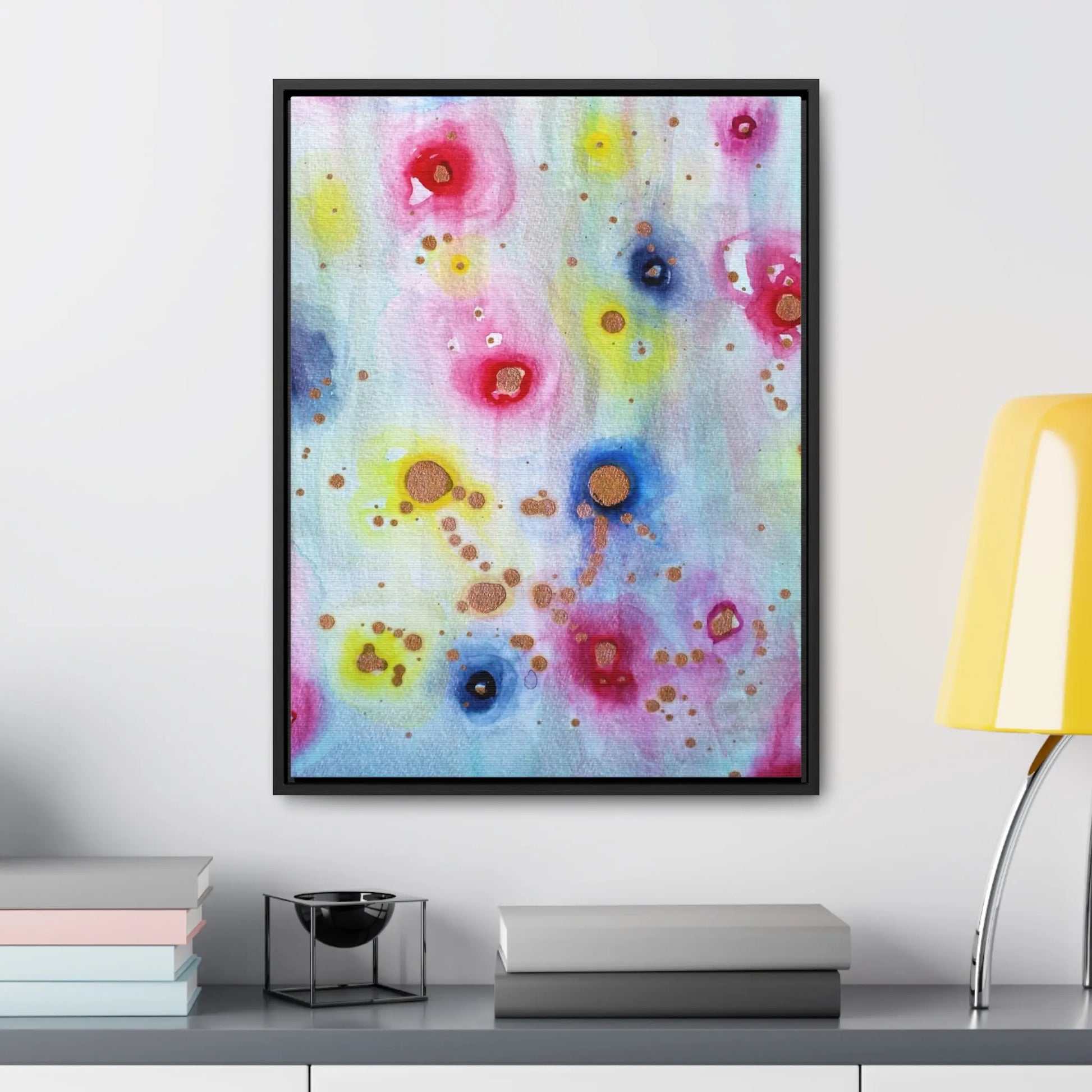 Raining Blooms Gallery Canvas Wraps, Vertical Frame