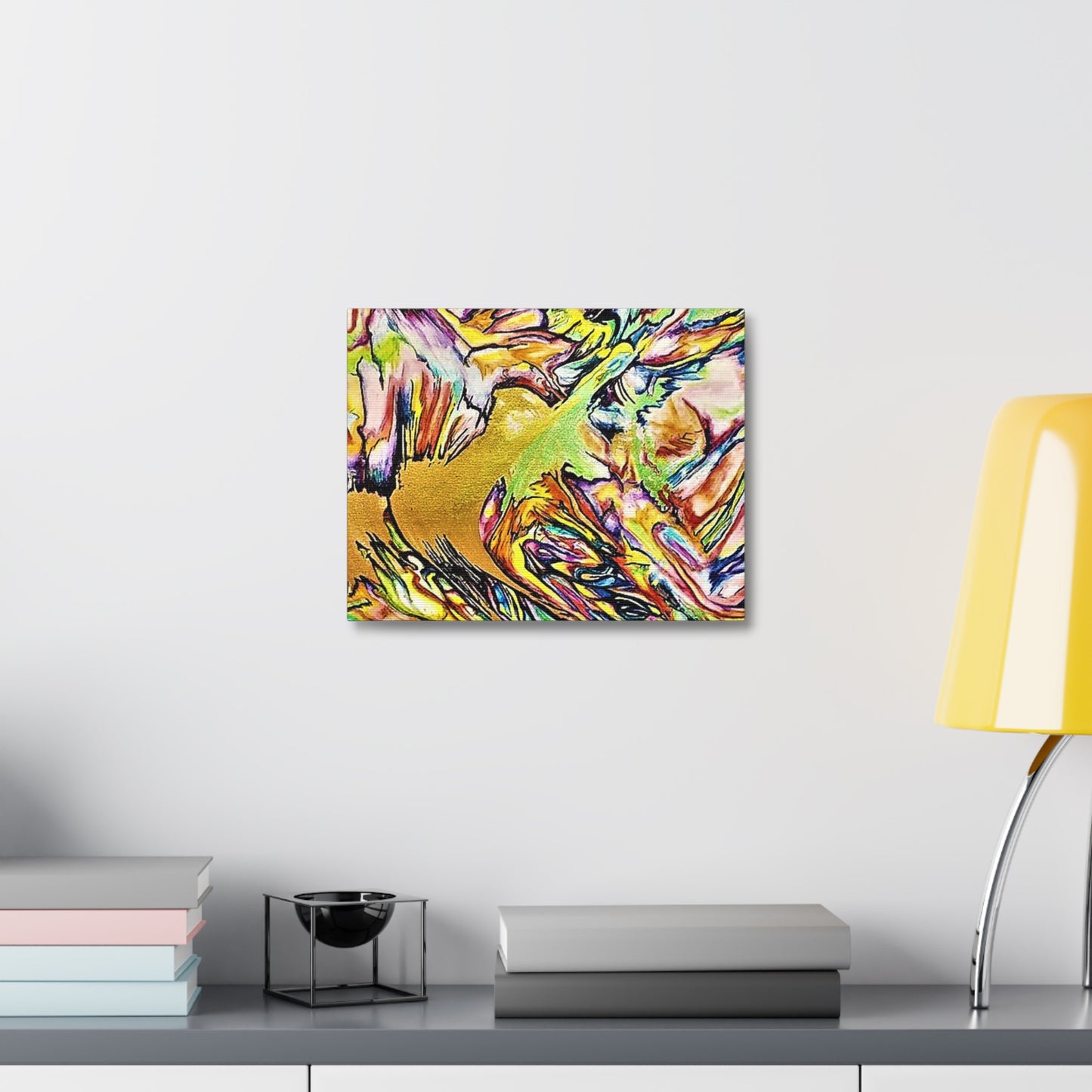 Phoenix Rising Stretched Canvas