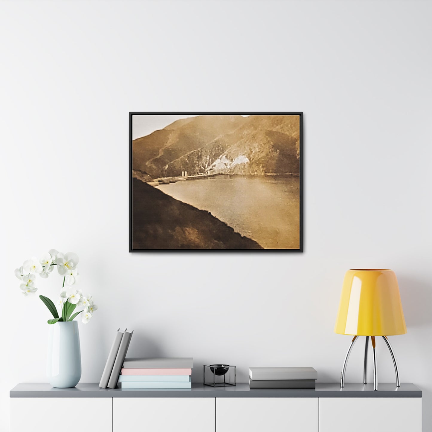 Morris Dam Lake Gallery Canvas Wraps, Horizontal Frame