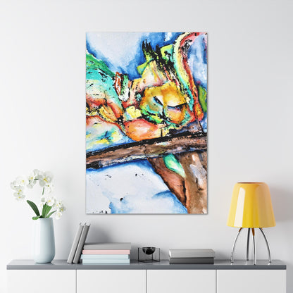 Owl In Flight Canvas Gallery Wraps