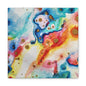 Blue Sky Angel Canvas Gallery Wraps 10″ x 10″ 1.25"