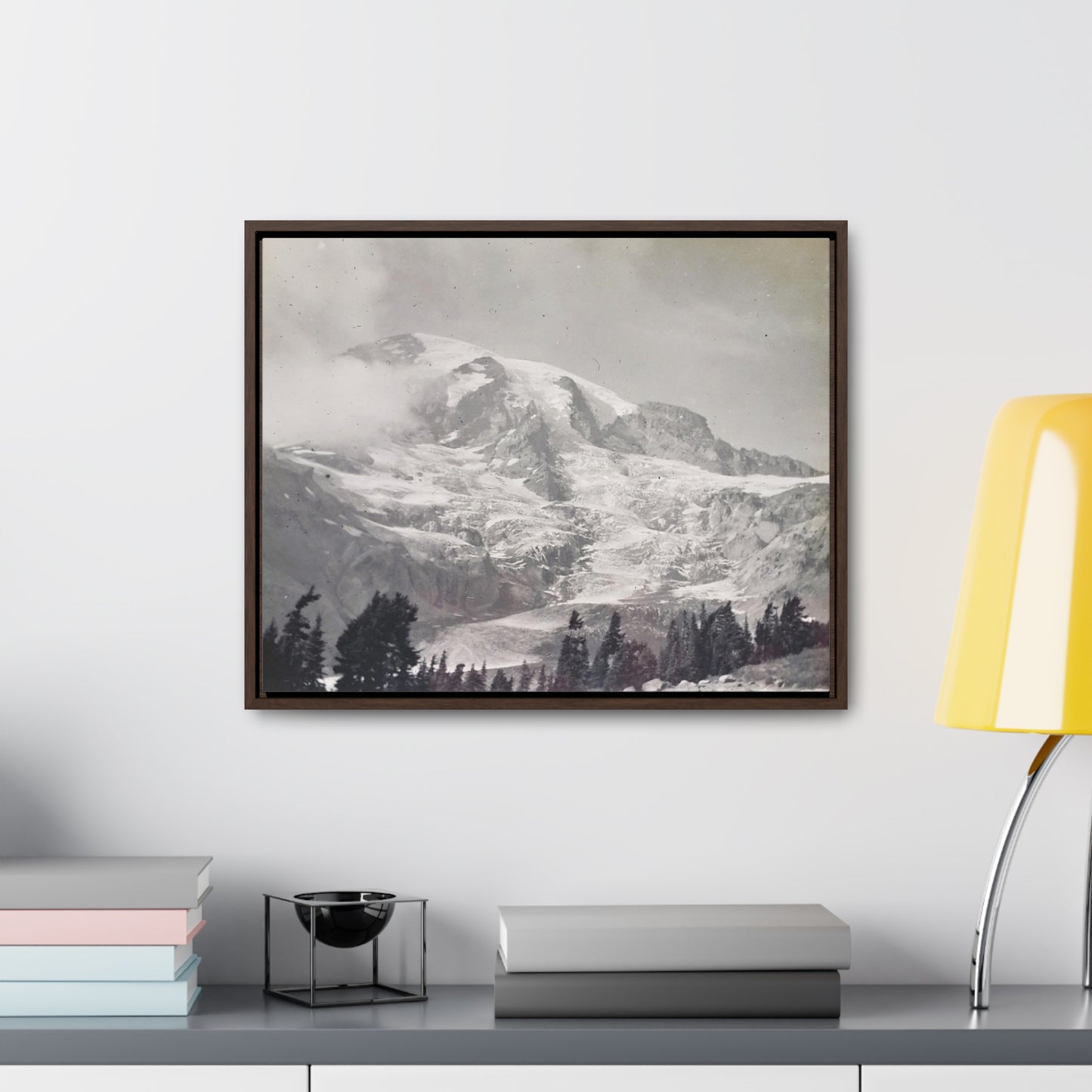 Mount Rainier Gallery Canvas Wraps, Horizontal Frame