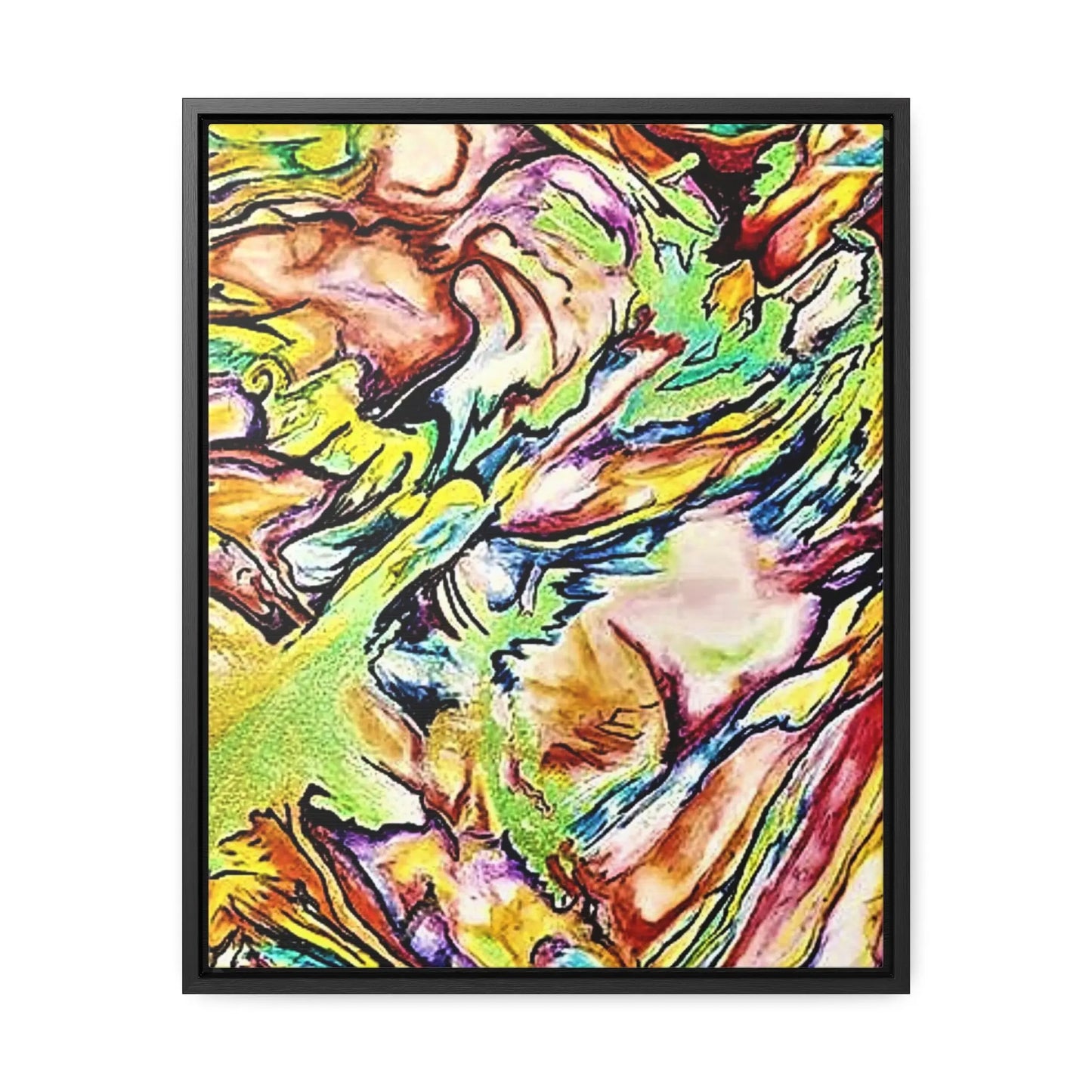 Phoenix Rising Gallery Canvas Wraps, Vertical Frame 16″ x 20″ Premium Gallery Wraps (1.25″)