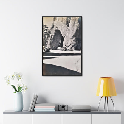 At the Needles Gallery Canvas Wraps Vertical Frame 24″ x 36″ Premium Gallery Wraps (1.25″) Black