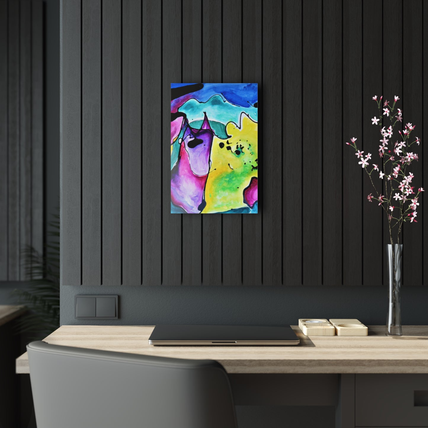 Cat Dog Acrylic Prints