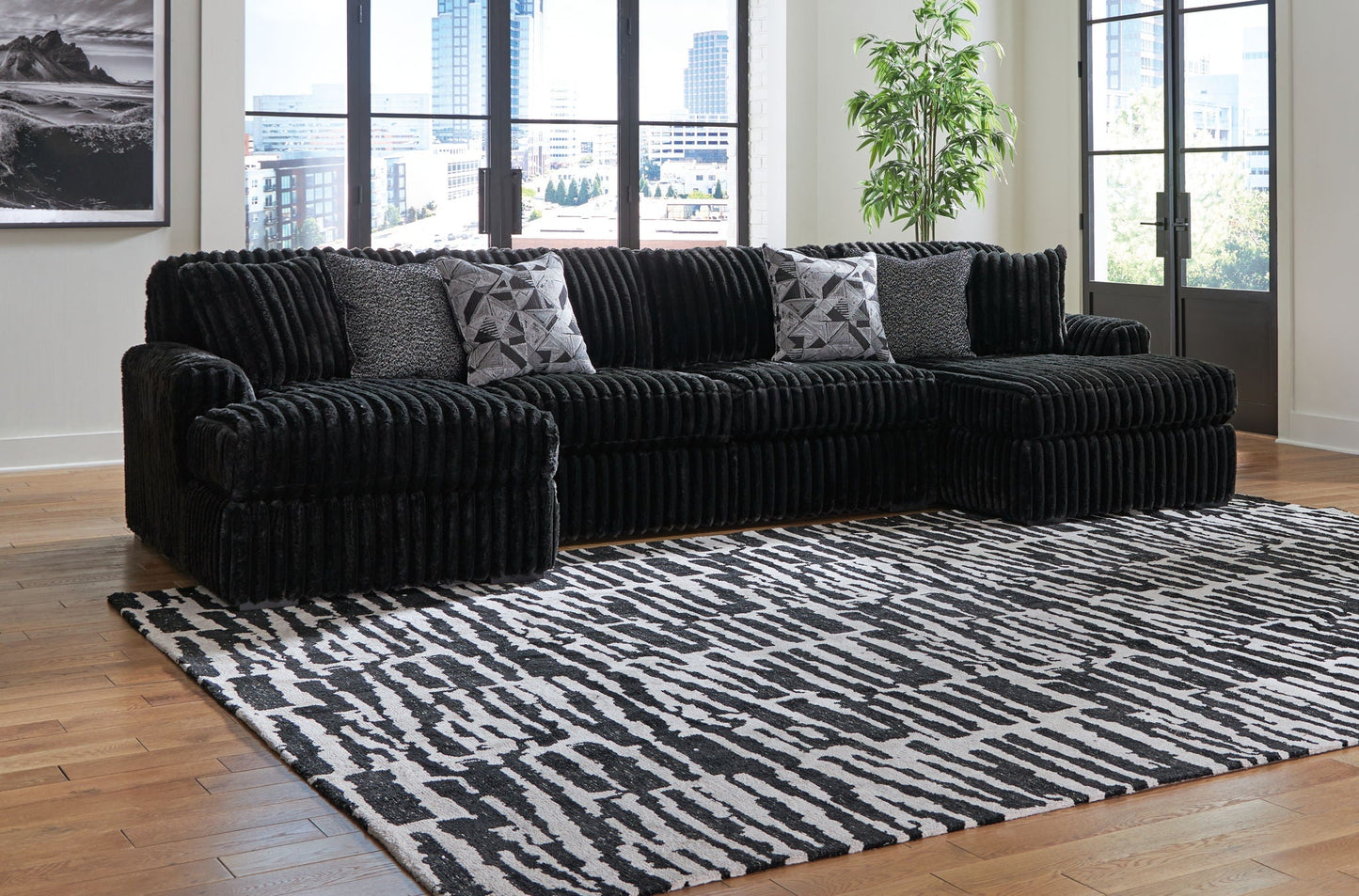 Midnight-Madness - Sectional - - Stationary Sectionals