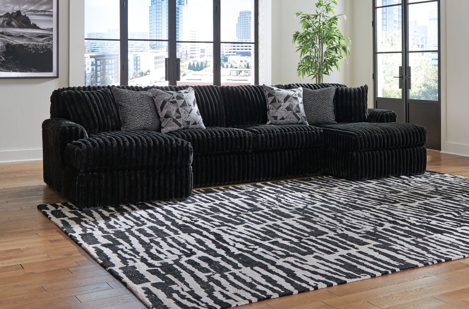 Midnight-Madness - Sectional - - Stationary Sectionals
