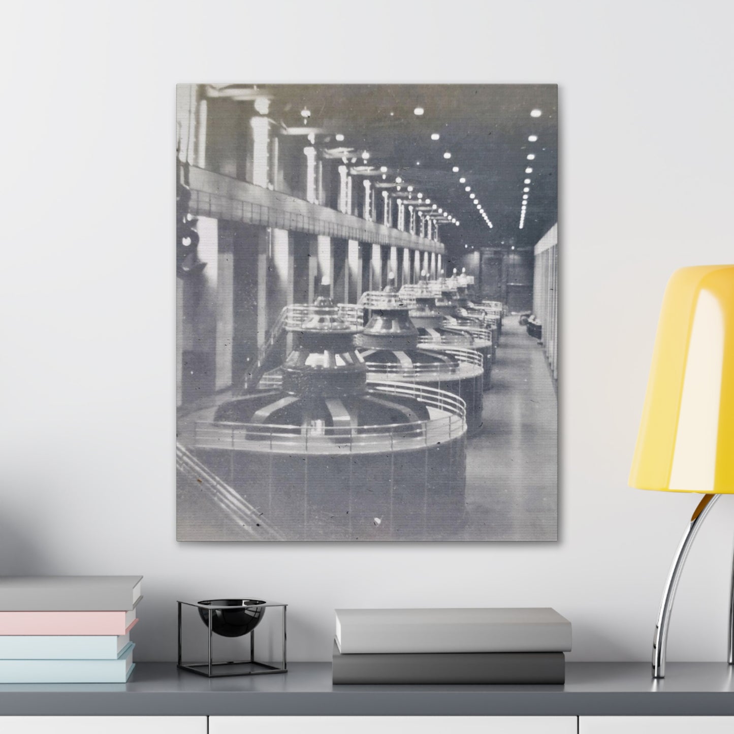 Boulder Dam Powerhouse Canvas Gallery Wraps