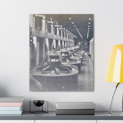 Boulder Dam Powerhouse Canvas Gallery Wraps 20″ x 24″ 1.25"