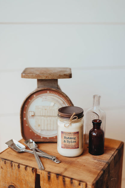 Nutmeg & Spice Candle - - Candles & Melts