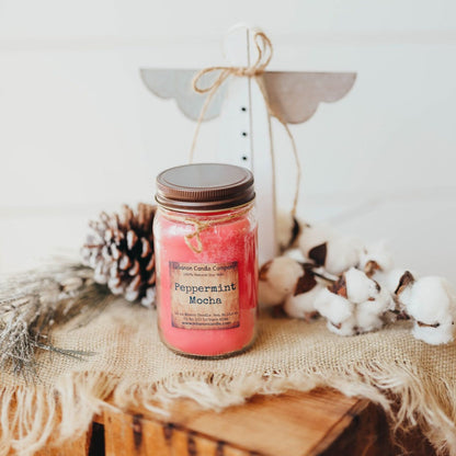 Peppermint Mocha Candle - - Candles & Melts