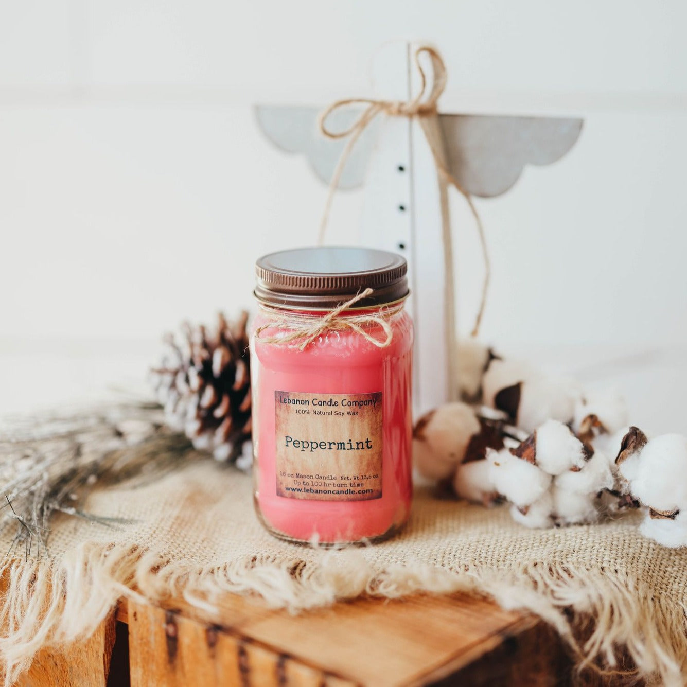 Peppermint Candle - - Candles & Melts