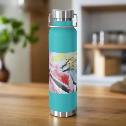 Apocalyptic Bird 22oz Vacuum Insulated Bottle Mint Green 22oz