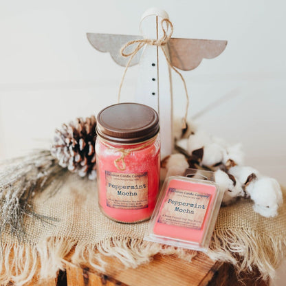 Peppermint Mocha Candle - - Candles & Melts